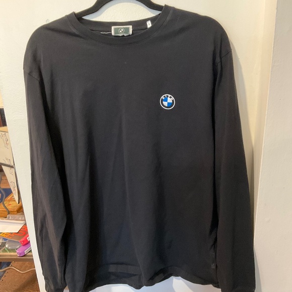 EUC Kith & BMW Long Sleeve Black Logo Shirt Medium